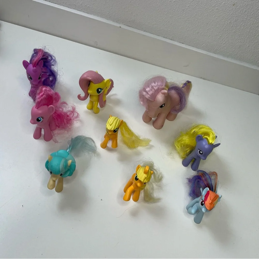 Bundle My Little Pony Colorful Winged Pony Set of 9